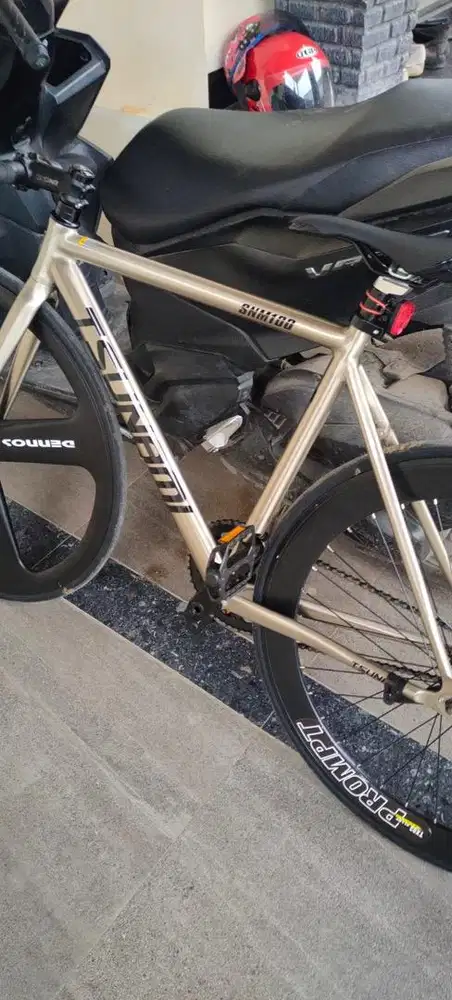 Sepeda fixie Tsunami SNM 100 alumunium Alloy...