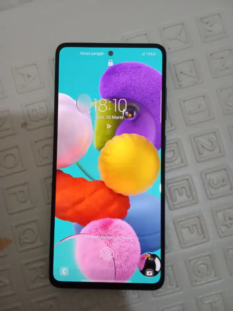 Samsung a51 ram 8/258 batangan mulus