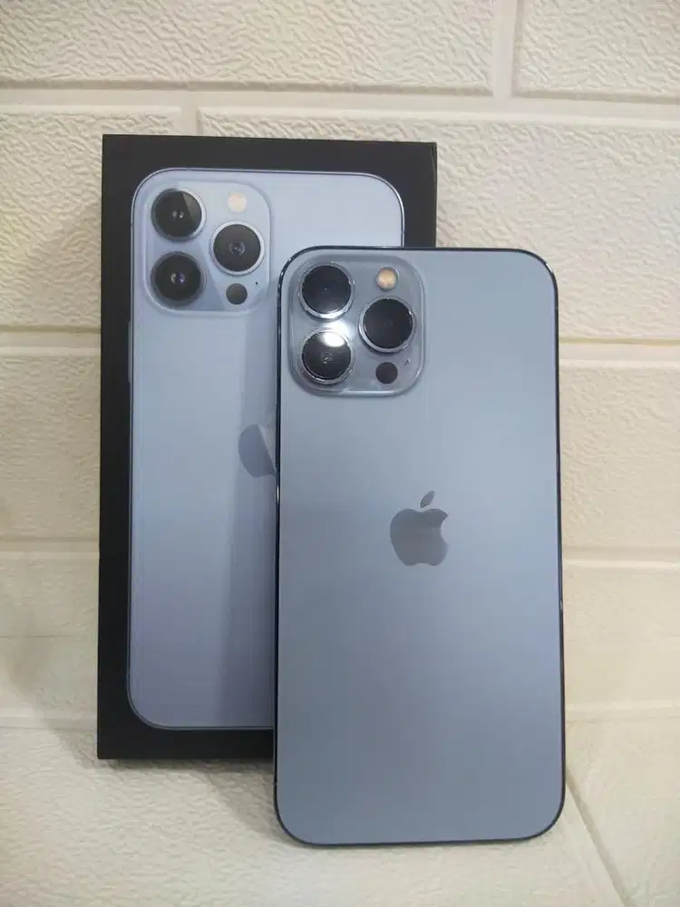 Iphone 13 pro max 128G ibox bh82% murni like new original segel