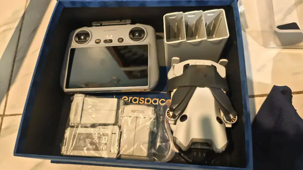 DJI mini 4pro + combo, free lensa 1