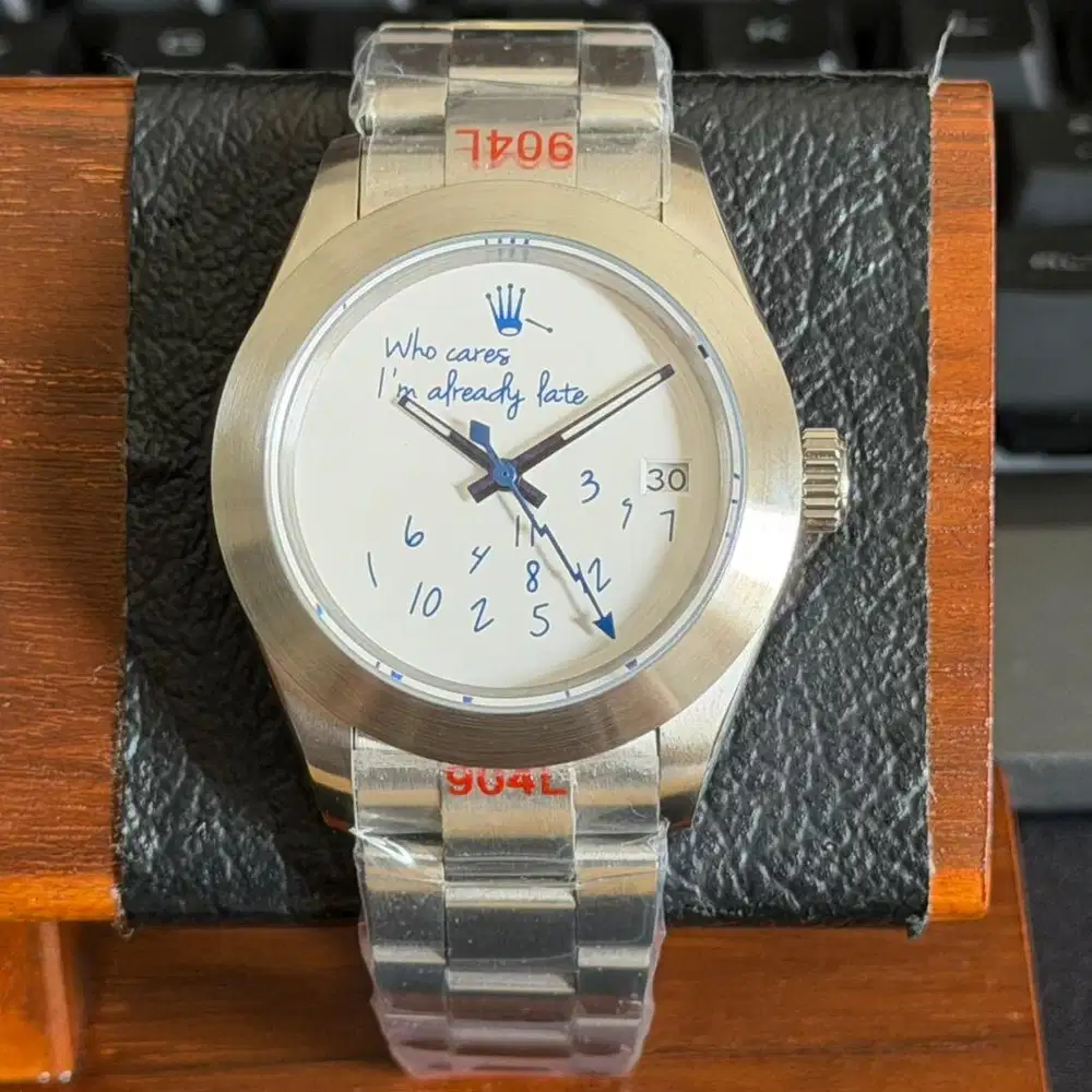 Seiko Explorer Rolex Who Cares Im Already Late NH35 Automatic Elegance