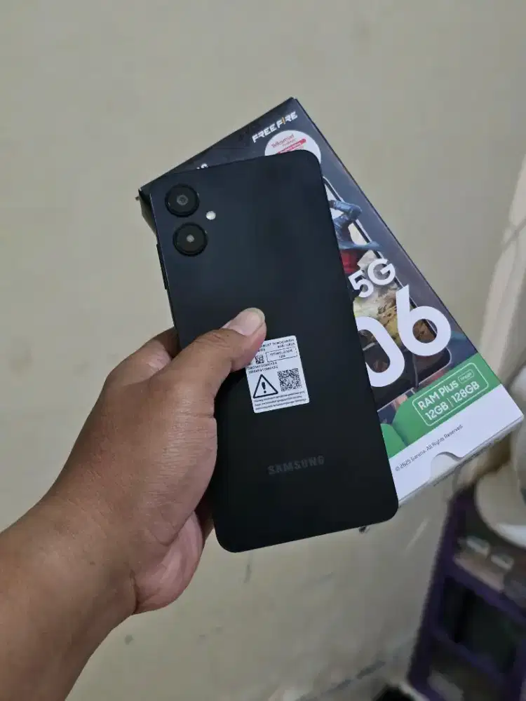 Samsung A06 5G 6+6/128gb komplit original segel normal