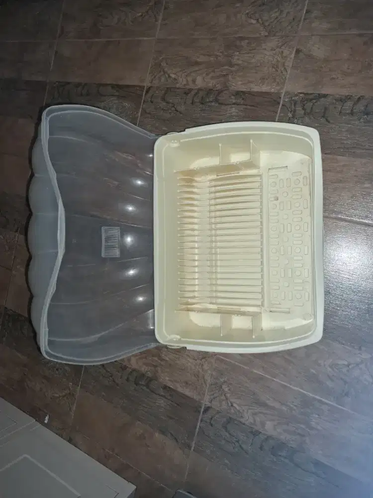 Rak piring besar eksklusif Plastik Tebal