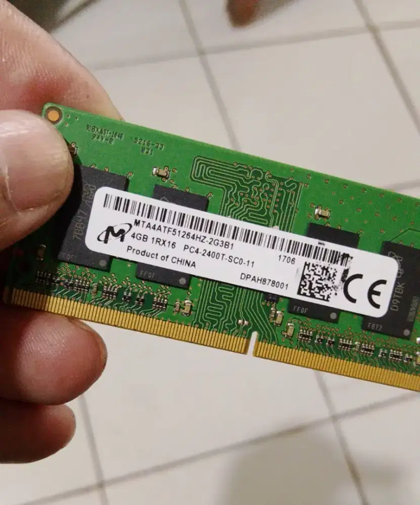 Memory Sodim 4Gb DDR4 PC4 2400T