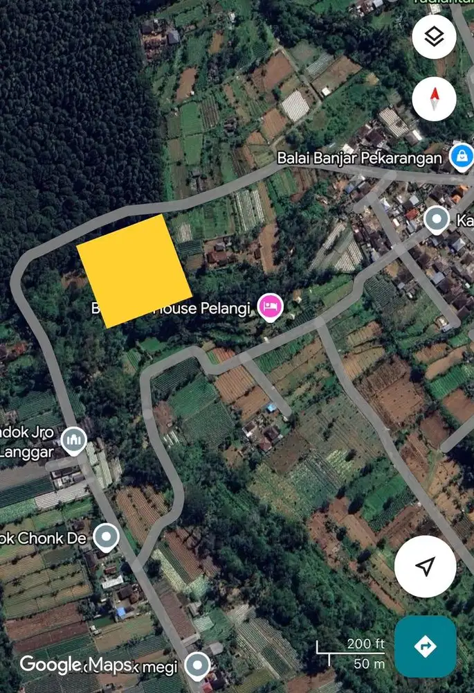 Tanah Baturiti - Bedugul Datar Subur Kawasan Vila Sejuk