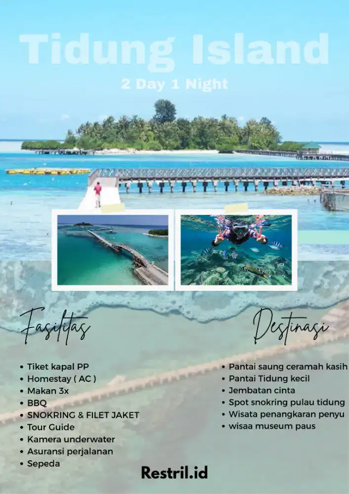 OPEN TRIP PULAU TIDUNG
