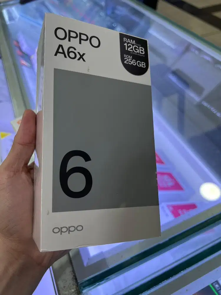 Oppo A6X ram6/256gb new garansi resmi oppo ready