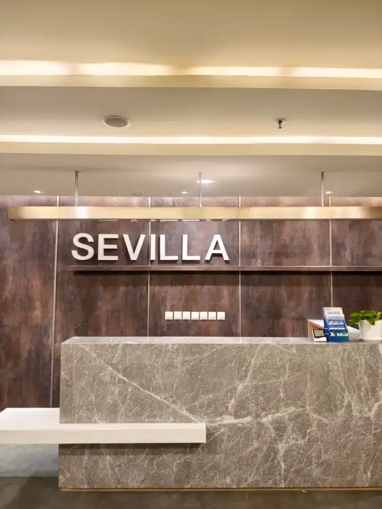 Disewakan Apartemen Sevilla 2BR Luas + Balkon, Siap Huni!