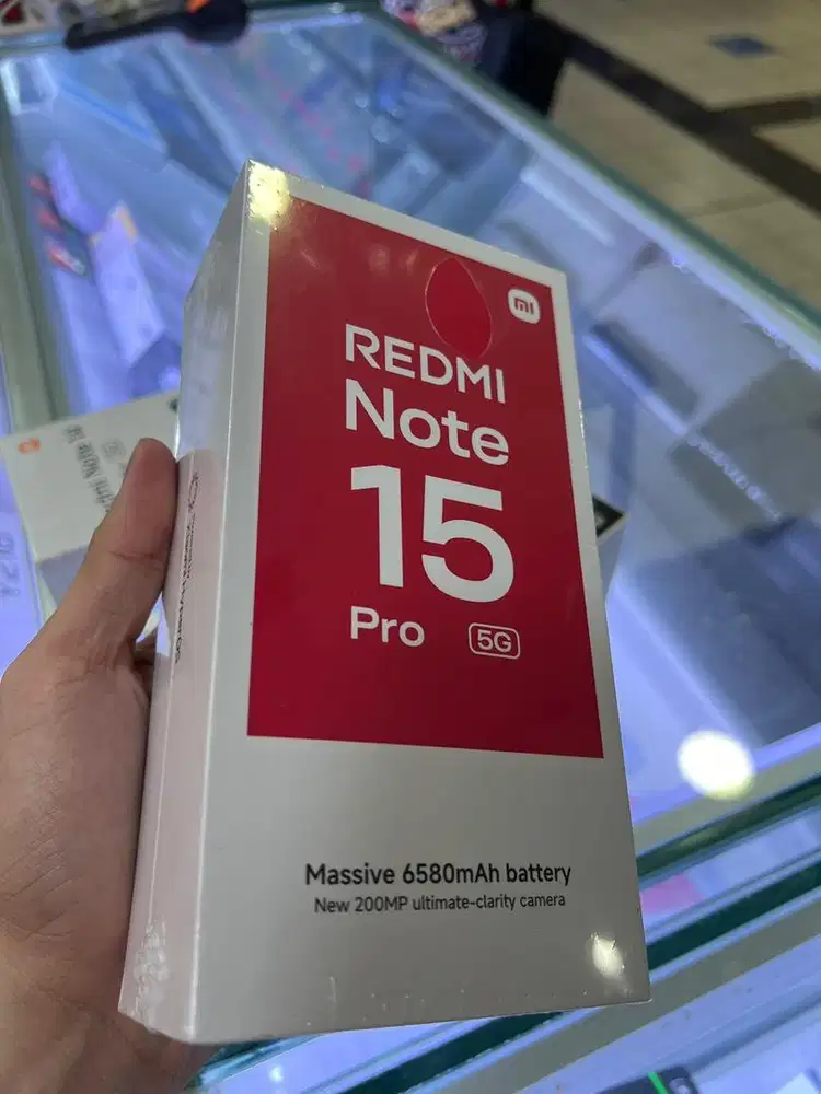 Xiaomi Redmi Note 15pro 5G ram8/256gb new garansi resmi xiaomi tam