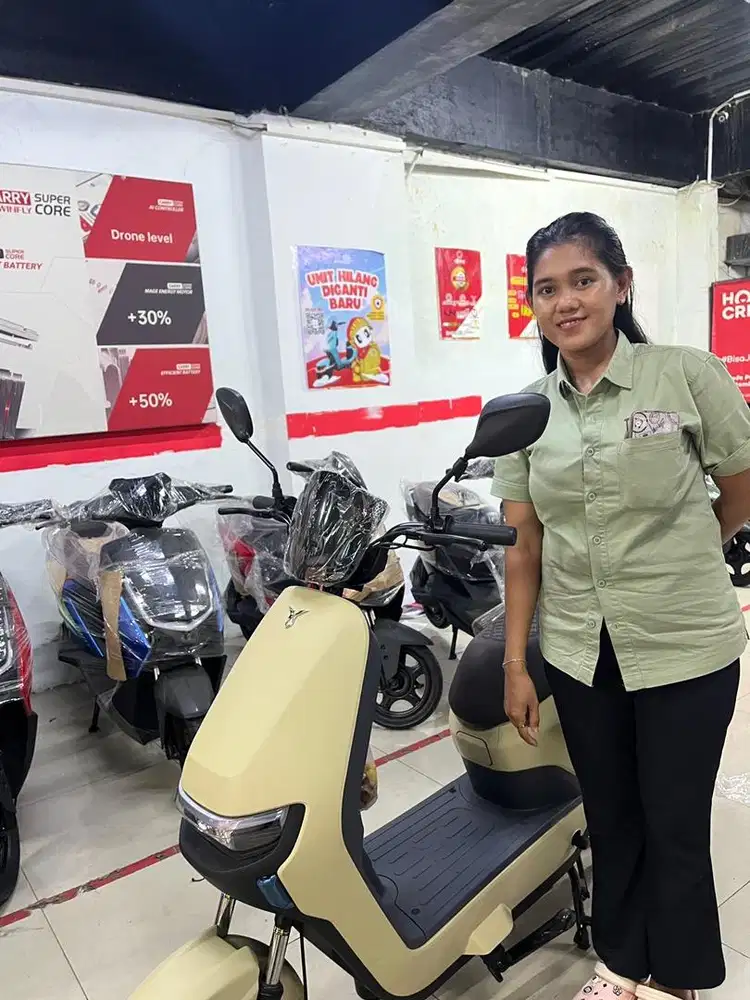 Sepeda Listrik Uwinfly Bisa Cash dan Kredit