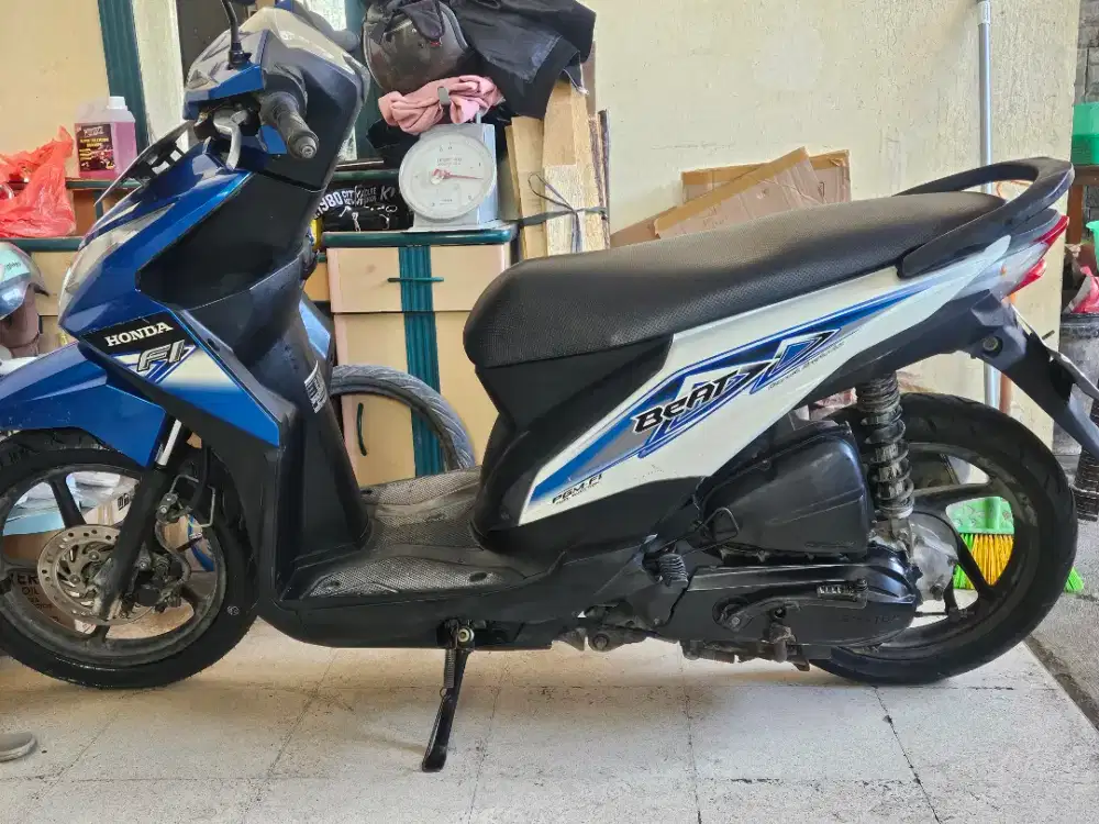 Honda Beat Fi 2014, plat BE