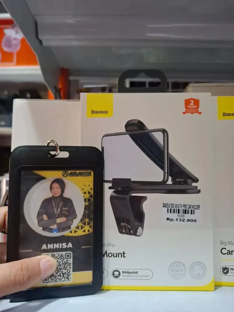 BASEUS BIG MOUTH PRO CAR HOLDER | ATLANTIS DAHSYAT