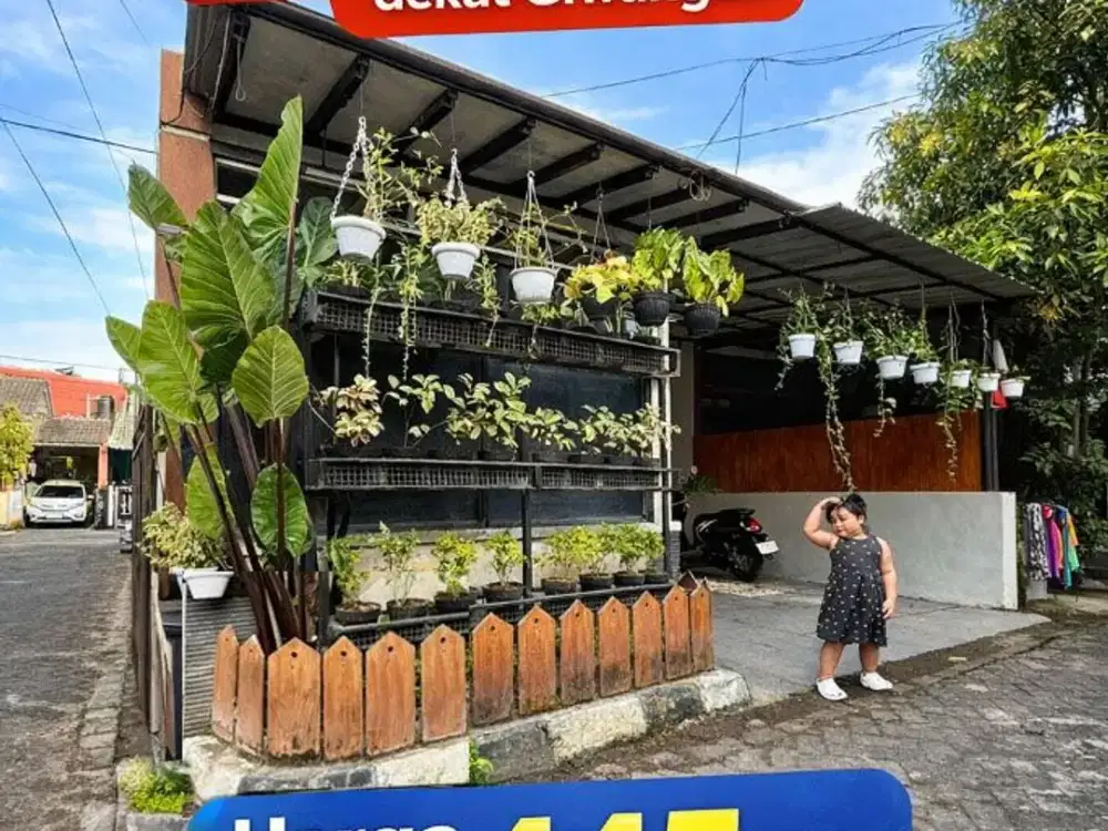 Rumah cantik minimalis full furnished di dalam perumahan Potorono, Banguntapan.