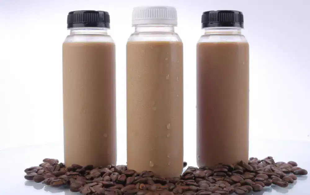 Jualan kopi keliling dengan sepeda motor probadi kopi homade