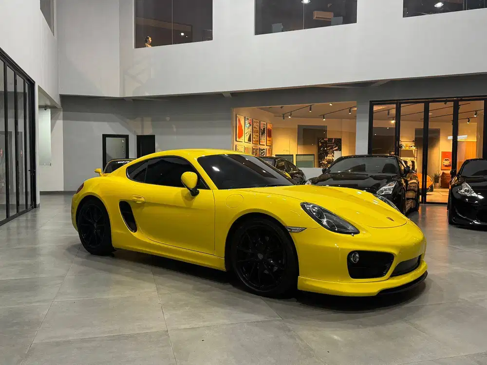 Porsche Cayman 981 2013 Kuning Yellow Full Options 2014 2012 Chrono