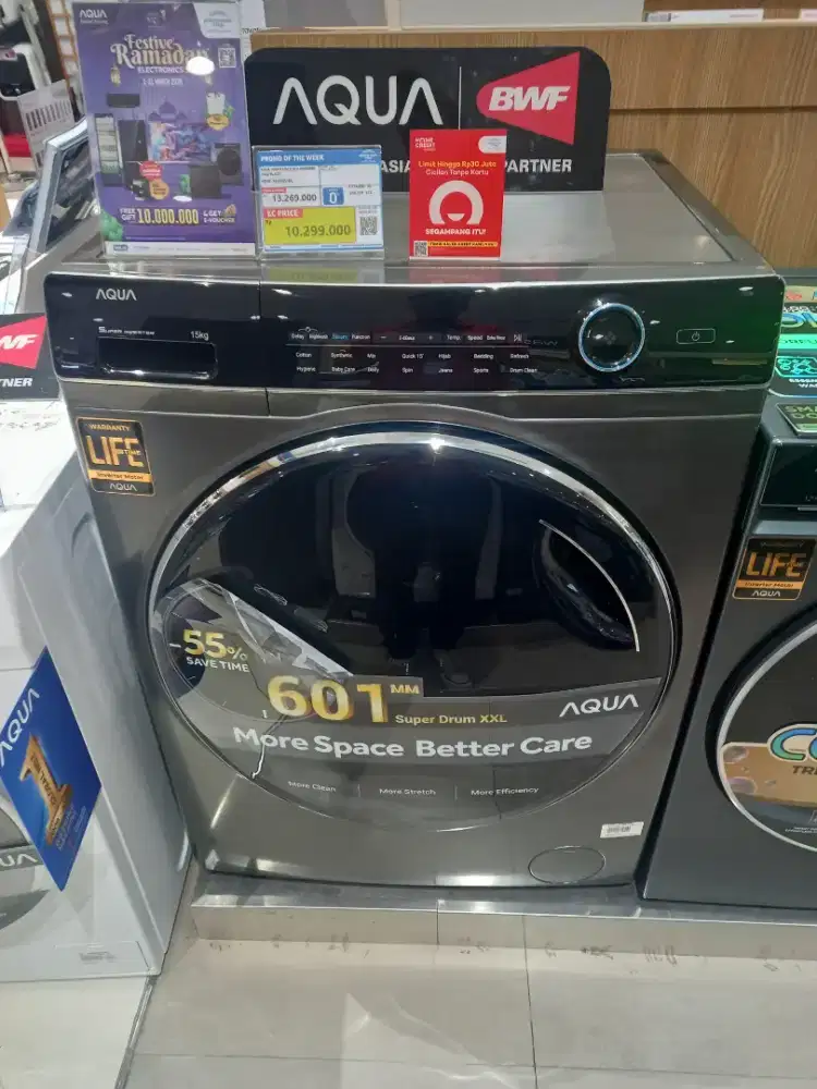 AQUA FRONT LOAD ECO INVERTER 15 KG