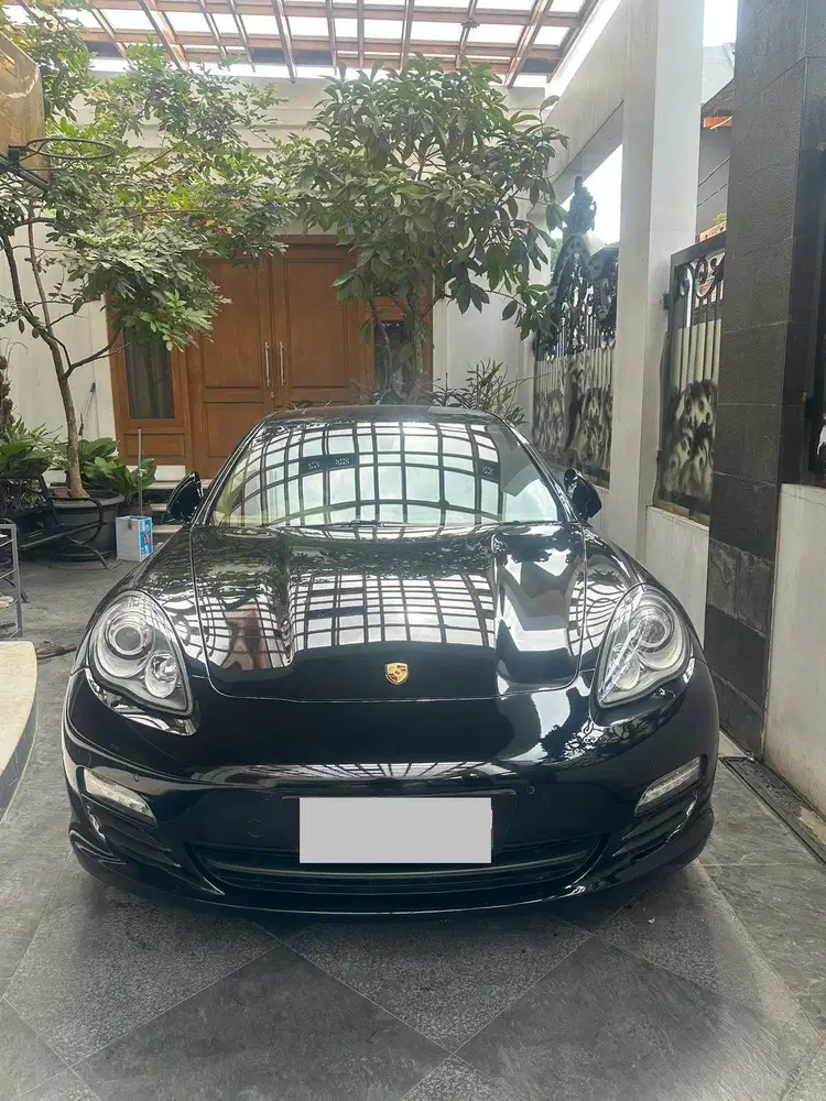 Porsche Panamera S 3.0 Hybrid 2011 Black Hitam 2012 2010 Full Standart