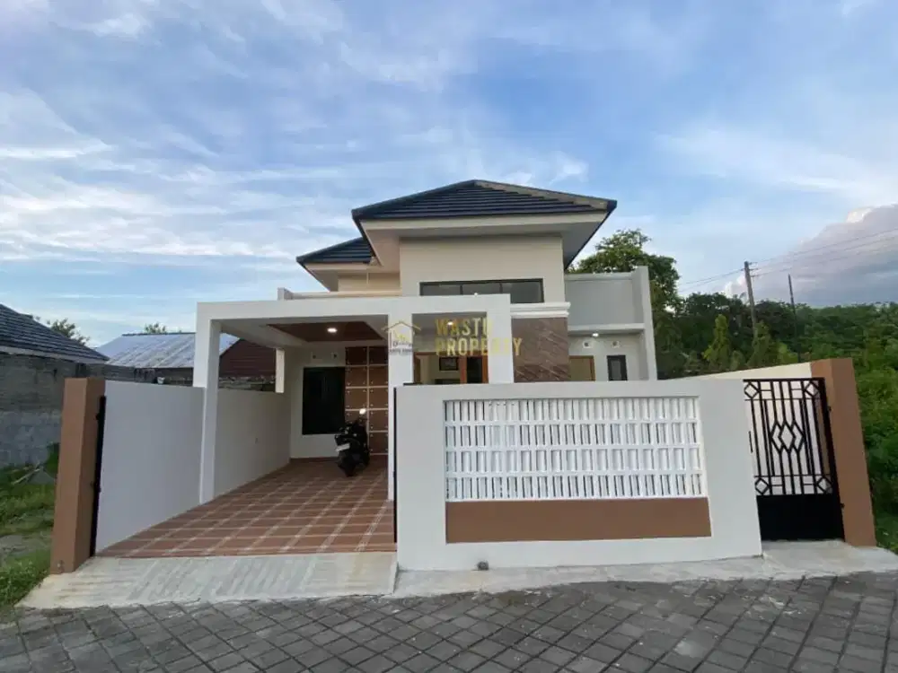 Rumah Tanah Luas Dalam Cluster Dekat Perempatan Tajem Maguwoharjo