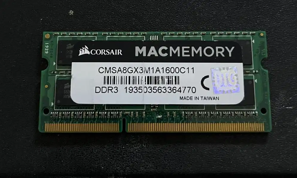MacMemory Corsair DDR3 16gb (8Gbx2) 1600mhz (Lifetime Warranty DTG)