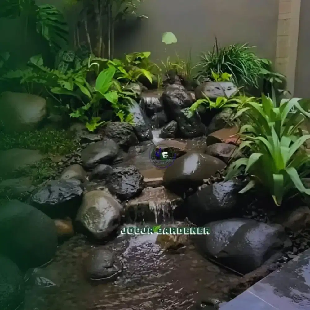 Membuat kolam ikan natural Aviari