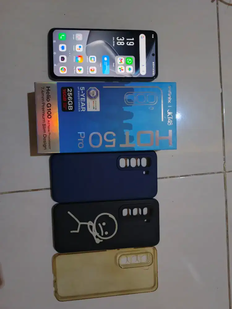 Infinix Hot 50 Pro 5G Ram 8/256 Fullset