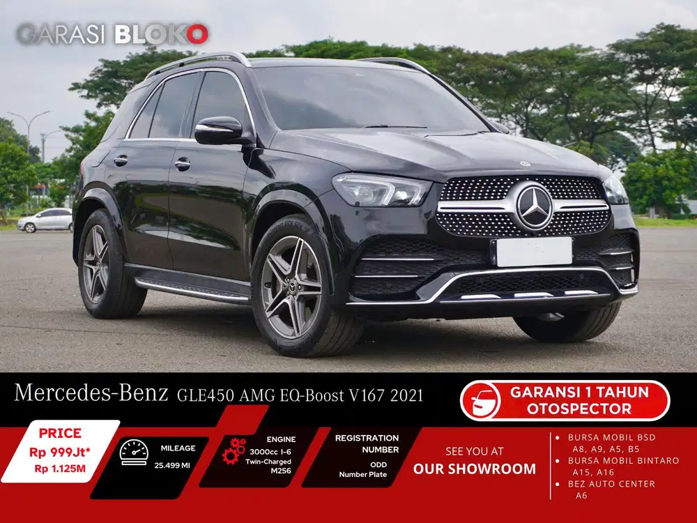 Mercedes Benz GLE450 AMG V167 M256 EQ-Boost 4Matic 2021