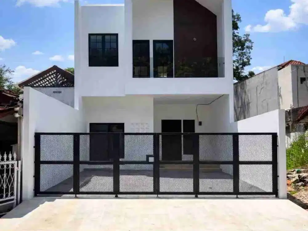 Rumah Baru Modern Komplek Cinere Harga Siap Nego