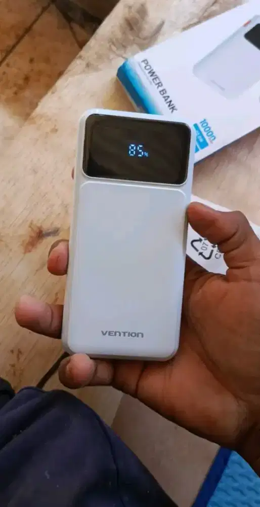 Power bank Merk Vention Kapasitas 10000 MAH fast charger