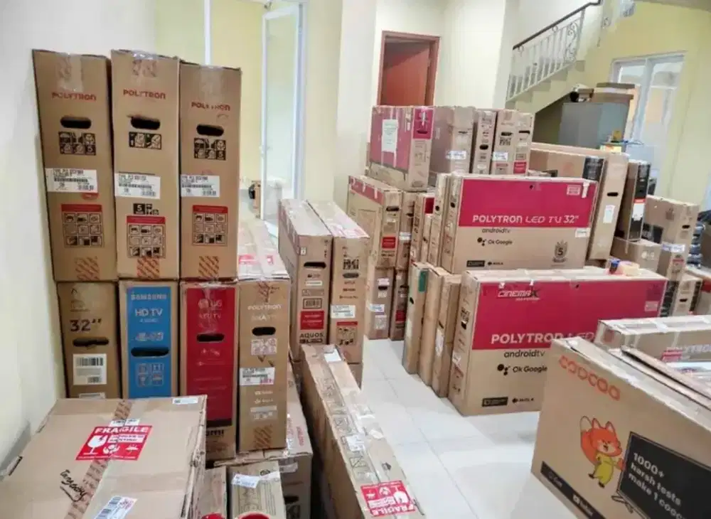 tv ex lelangan masih segelan