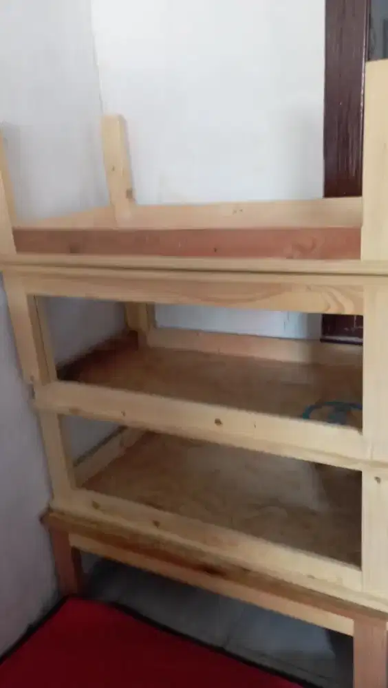 Meja lesehan bekas warung baru pakai 2 bln