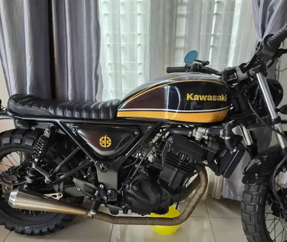 Ninja 250 custom scrambler