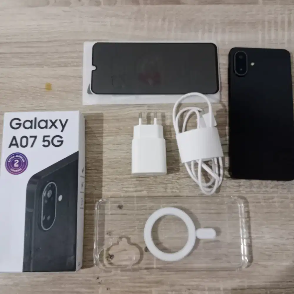 Samsung Galaxy a07 5G second mulus fullset bonus banyak