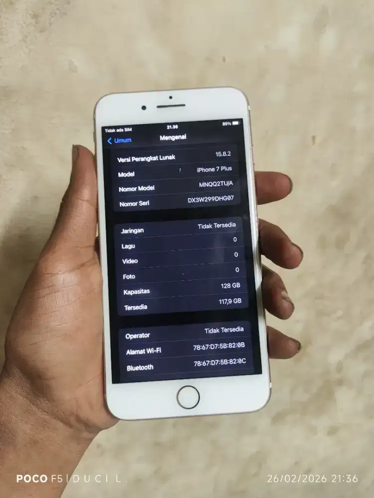 iPhone 7+ 128gb orian