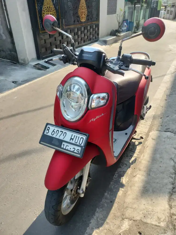 Scoopy 2019 pajak hidup  mesin halus
