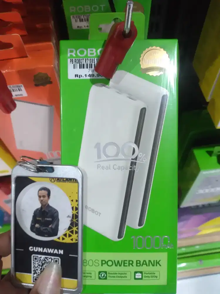 Power bank ROBOT RT180S ATLANTIS DAHSYAT