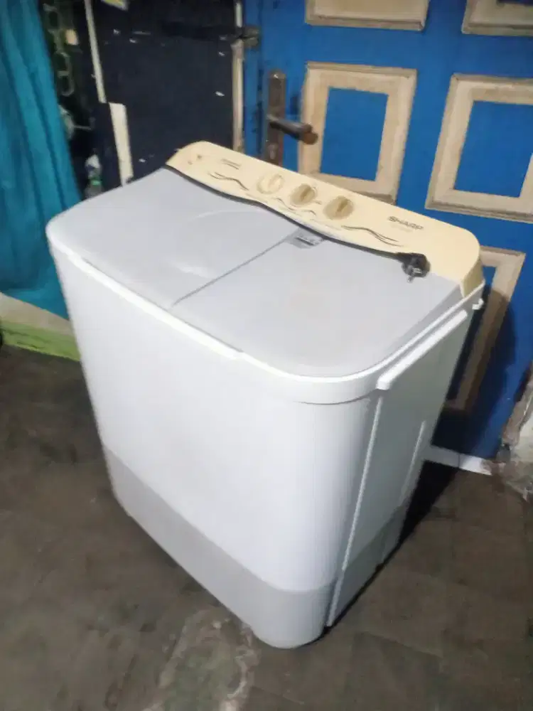 Jual mesin cuci Sharp kapasitas 9kg pencucian pengering kencang