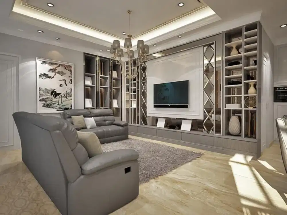 Jual Rumah Mewah Full Furnished 2 Lantai di Pik Golf Island Komplek Piano LT 150M2, Siap Huni Langsung Desain Interior