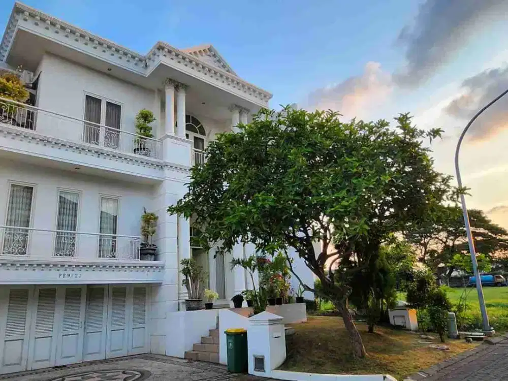 DIJUAL RUMAH MEWAH CLASSIC MODERN  PAKUWON INDAH, SURABAYA