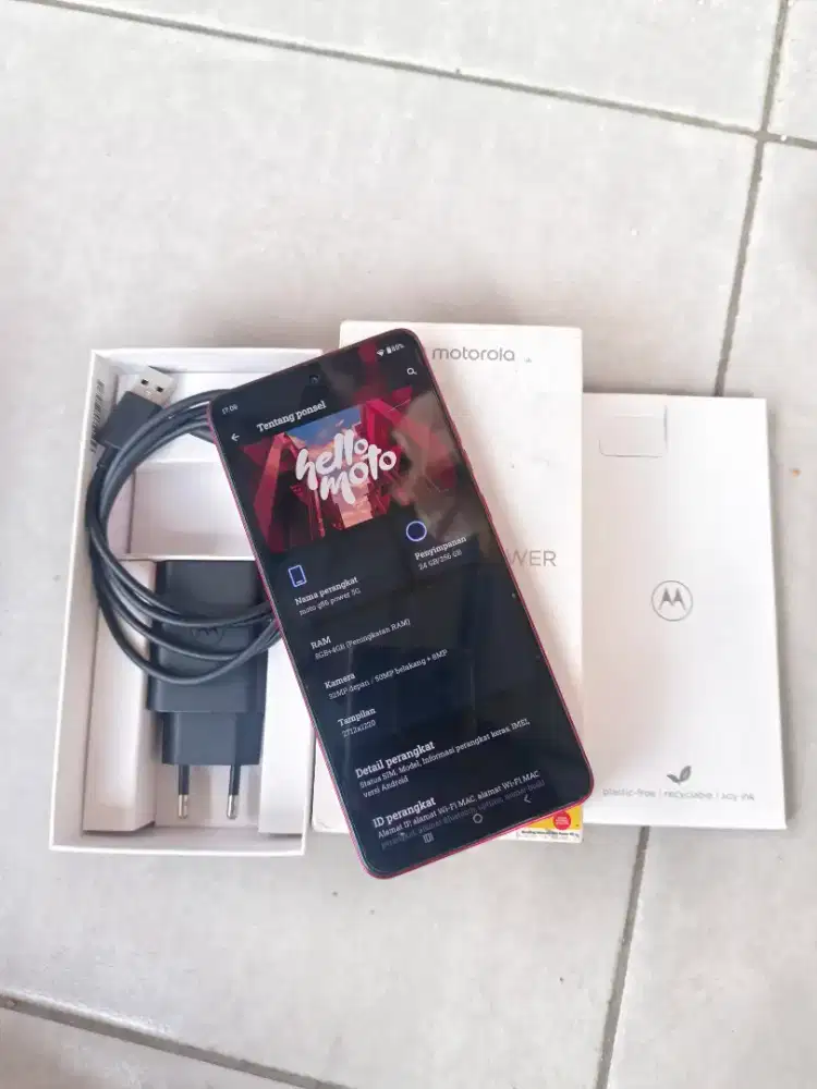 Motorola G86 Power 5G Fullset Mulus Nominus Bisa tt/bt/jual