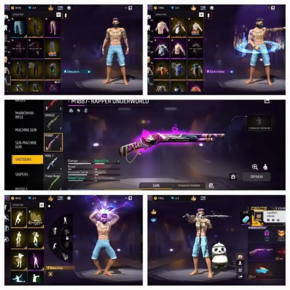 JUAL AKUN FF SPEK LIHAT DI FOTO