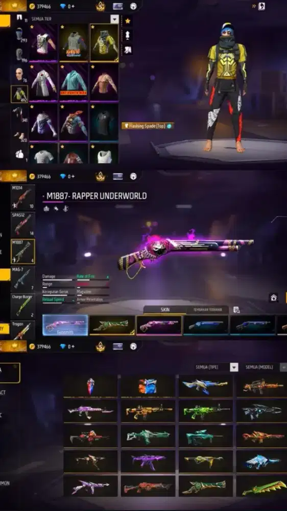 JUAL AKUN FF SPEK LIHAT DI FOTO