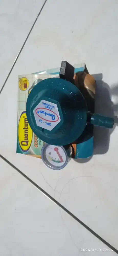Regulator kompor gas merk QUANTUM