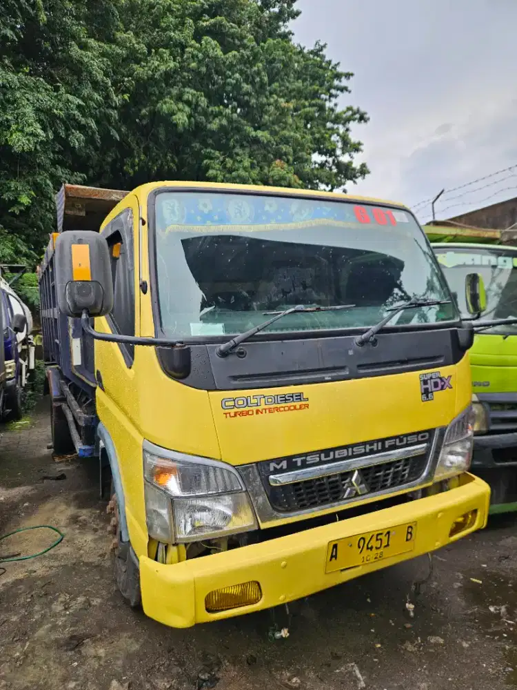 Mitsubishi Colt Diesel ps super hdx thn 2018 dump besi power