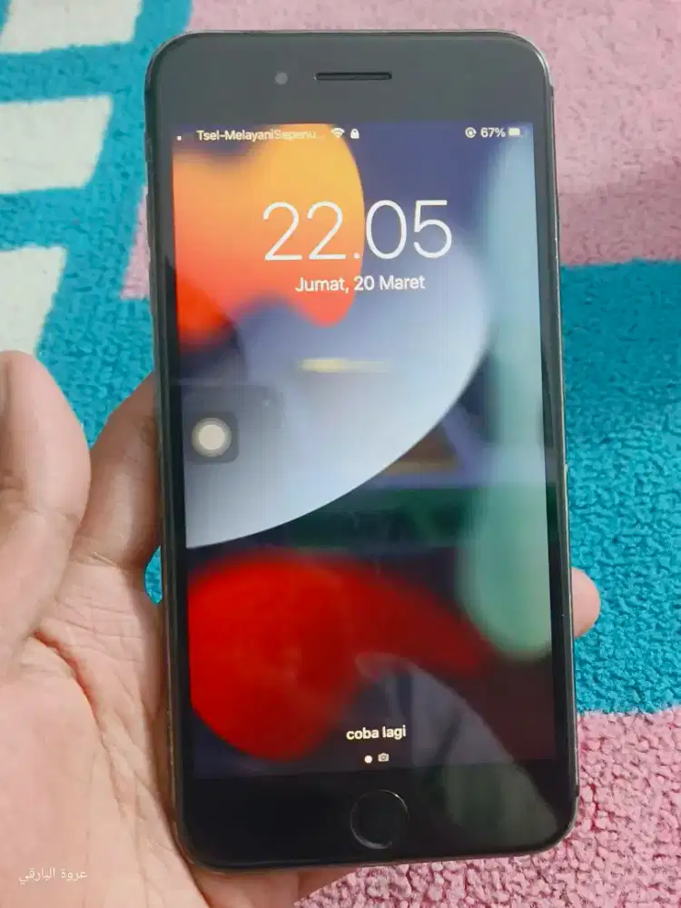 Iphone 7+/7 Plus Black 32 GB Minus Pemakaian Normal Semua