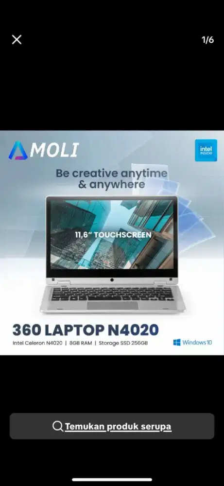 AMOLI 360 LAPTOP N4020