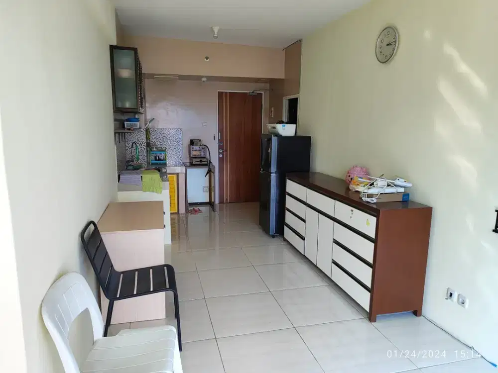 Apartemen Puncak Bukit Golf Tower A Lt 11 View Golf 2 Kamar jadi 1 Dekat Pakuwon Mall Surabaya Barat