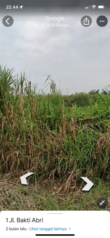 Tanah Kosong Luas 2500M