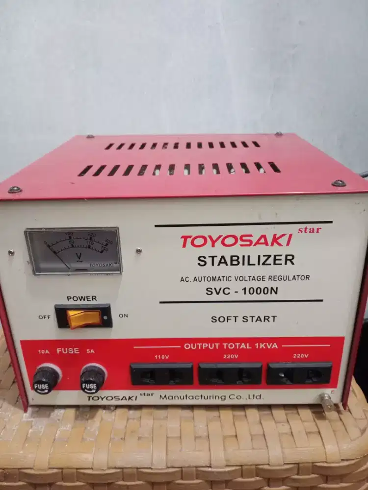 Dijual Stabilizer Toyosaki SVC 1000N