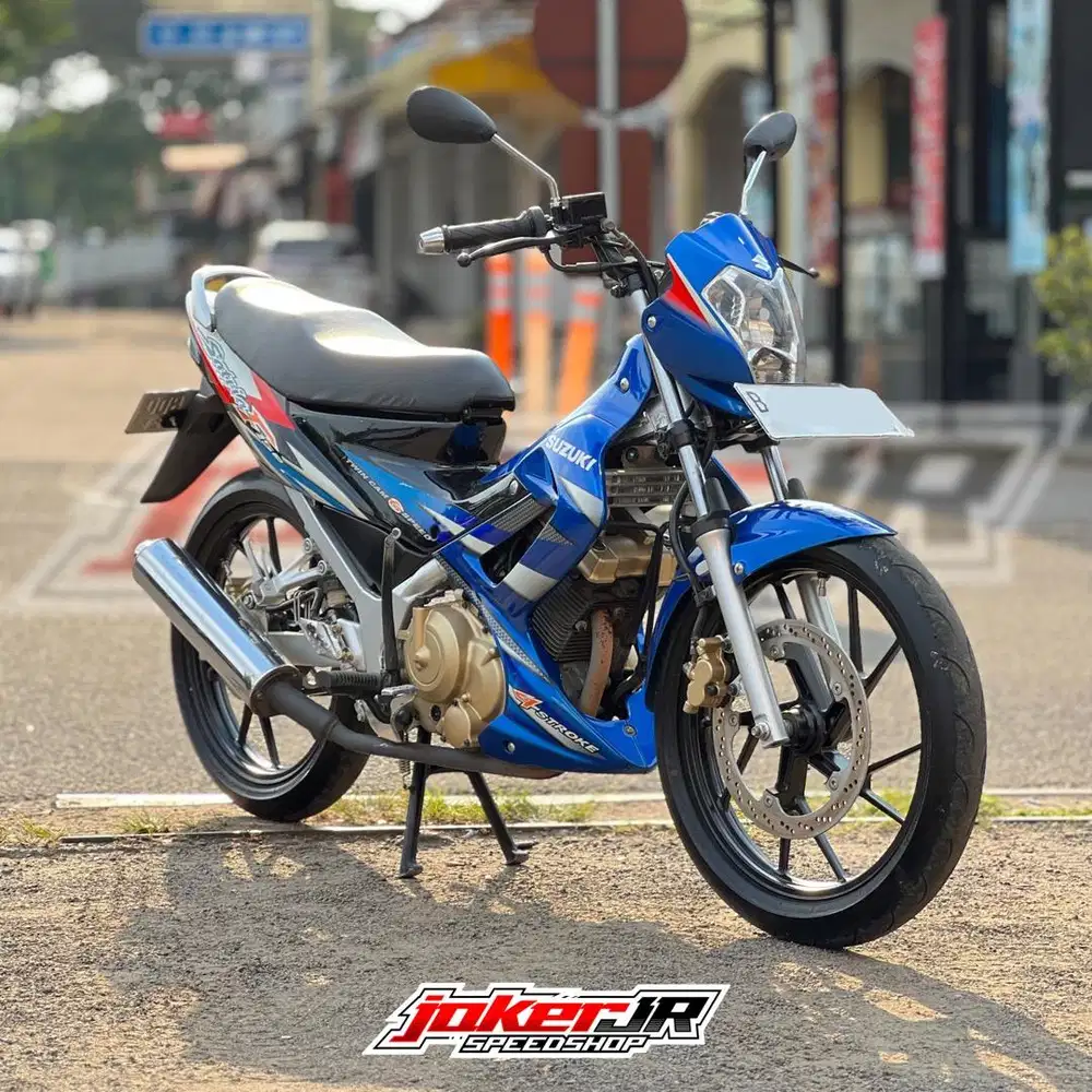 SATRIA FU CBU BIRU 2005 ORIGINAL & RESTORASI