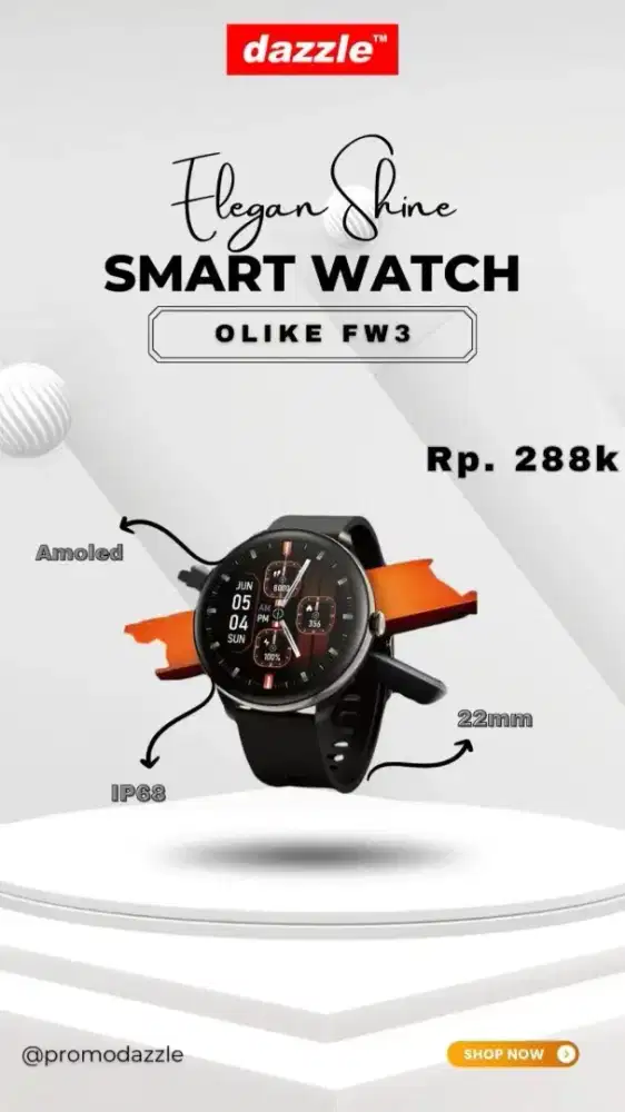 smartwatch Olike fw3